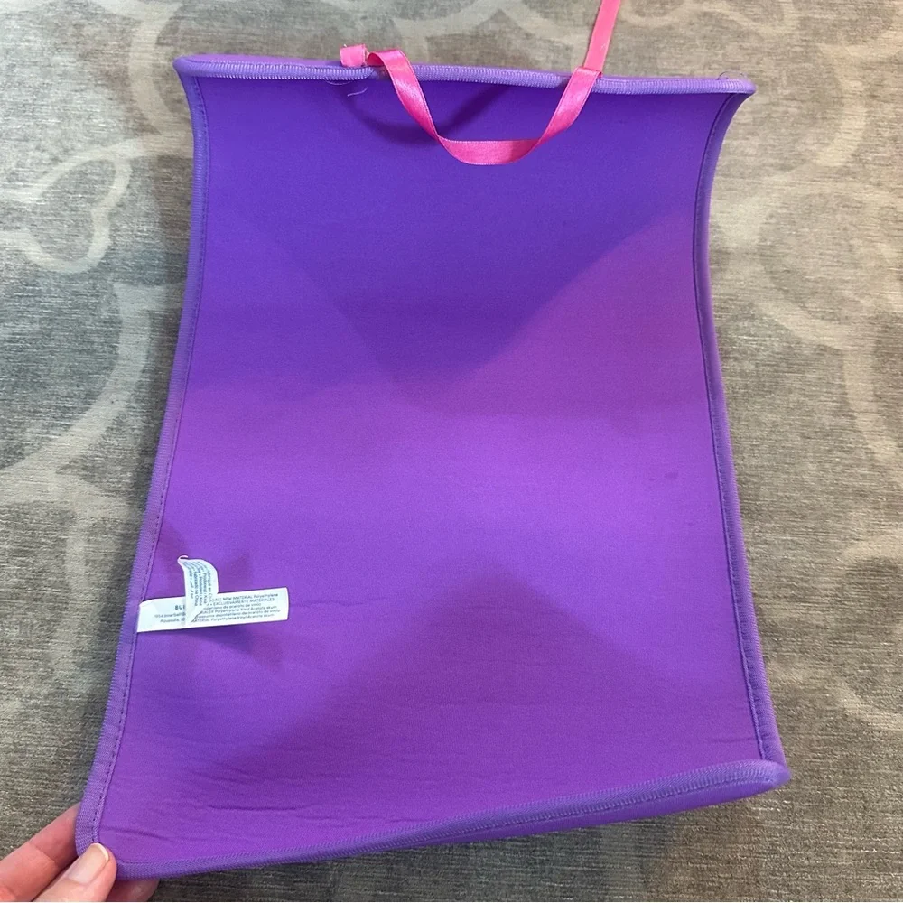 Build-A-Bear Purple Yoga Mat w Pink Accents